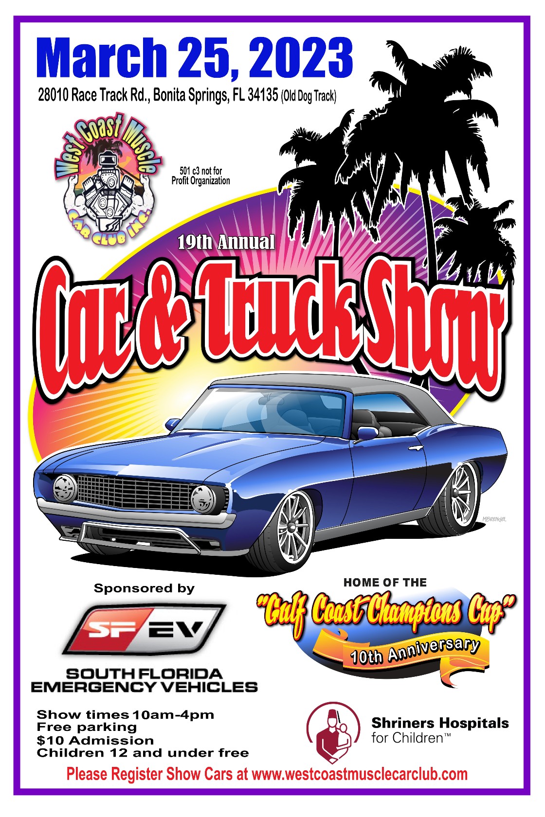 Annual Event West Coast Muscle Car Club